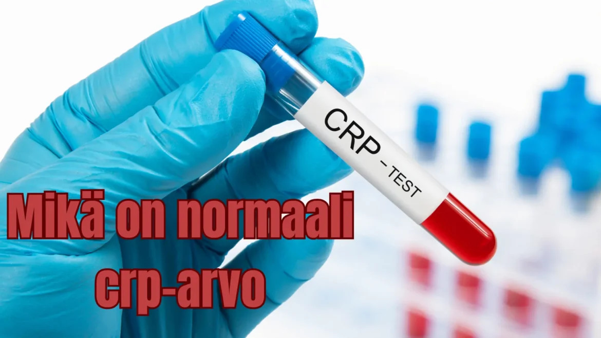 mikä on normaali crp-arvo