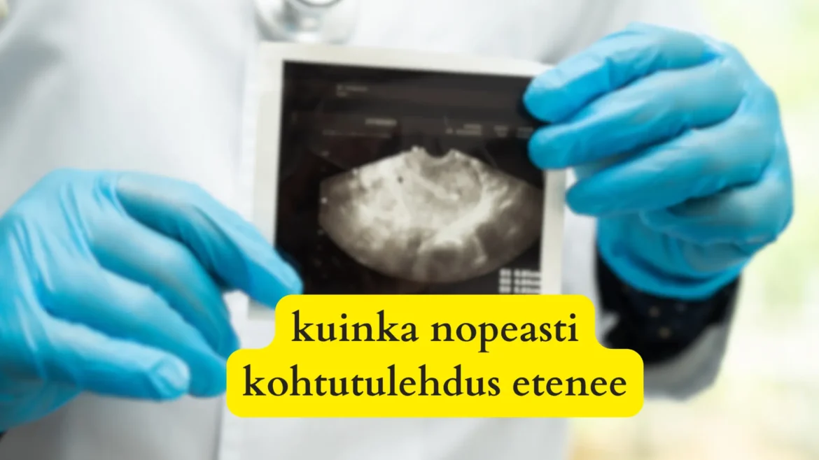 kuinka nopeasti kohtutulehdus etenee