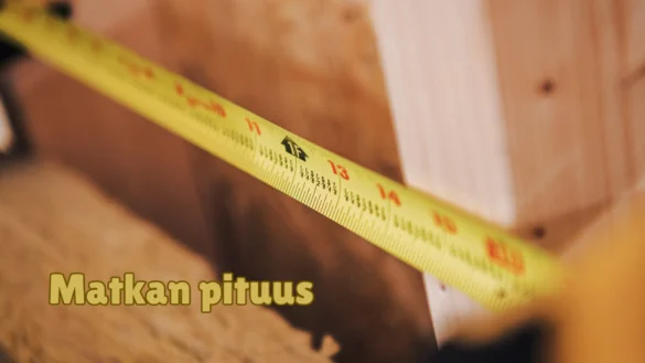 Navigointi matkan pituus