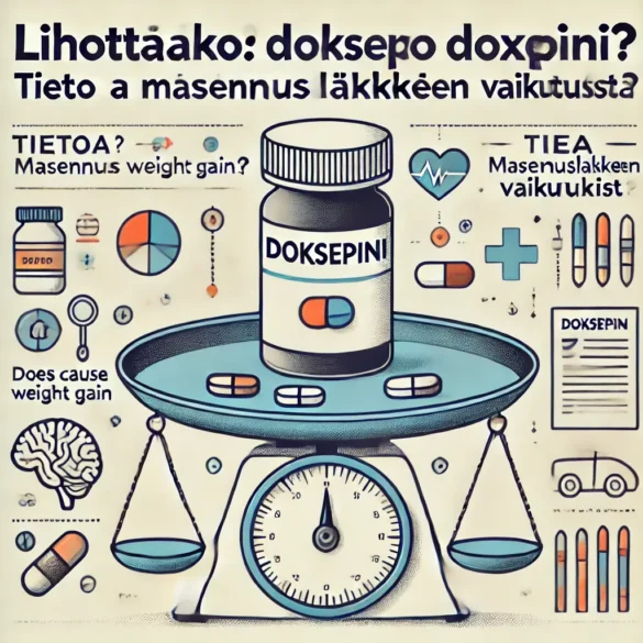 Lihottaako doksepiini?